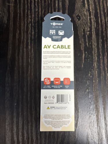 Tomee M05065 AV Cable for Sega Genesis 2/3 - Picture 2 of 2