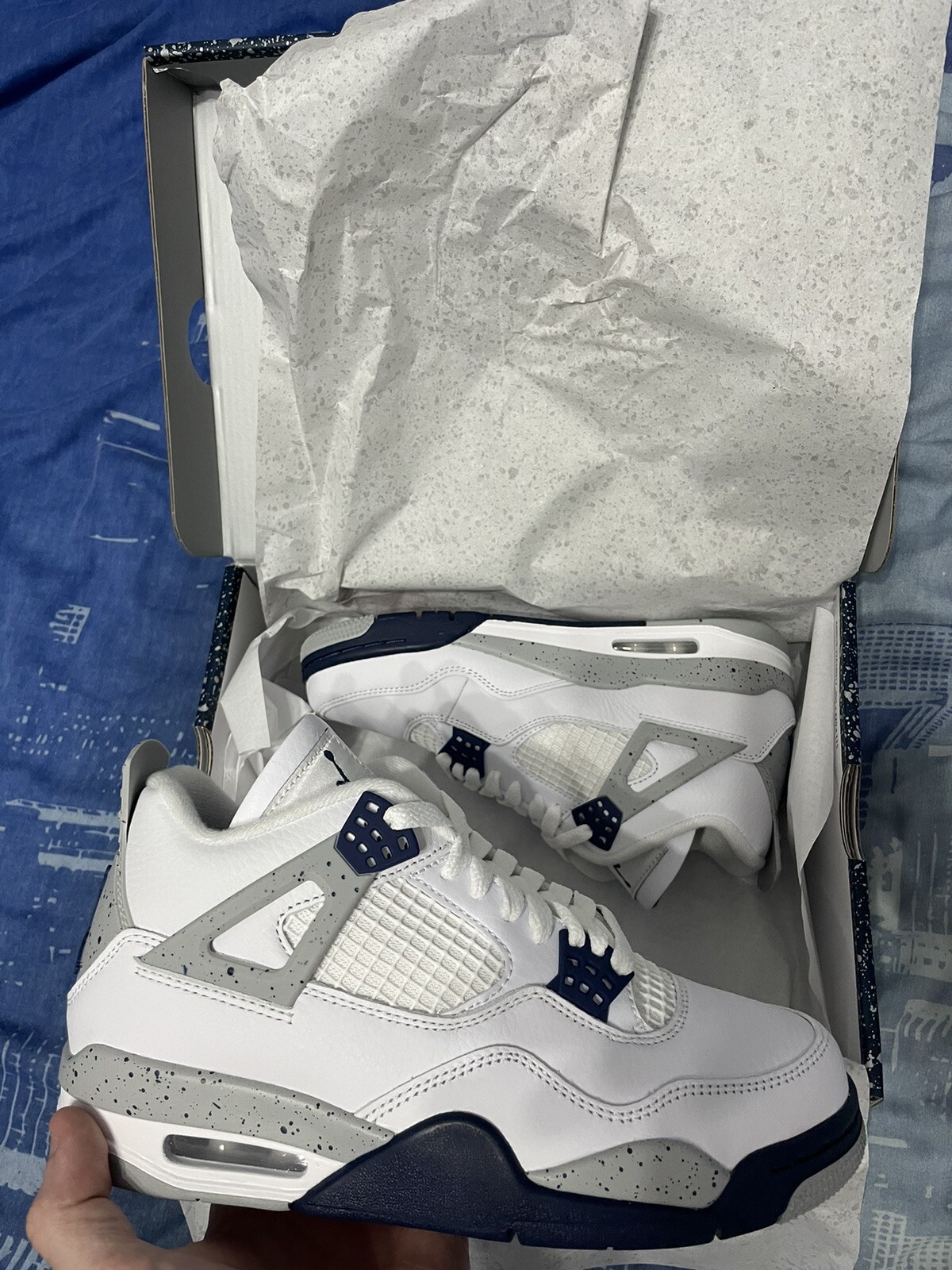 Nike Air Jordan 4 Midnight Navy✓ | UK 