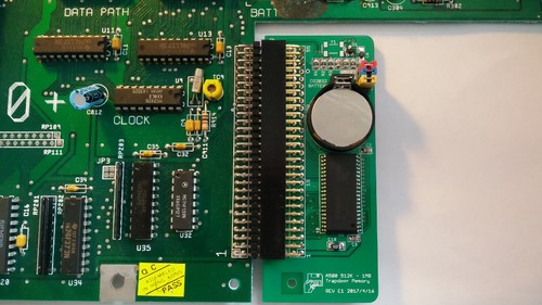 Amiga 500/500+ 512KB/1MB memory RAM expansion trapdoor board (like A501) - Picture 4 of 9