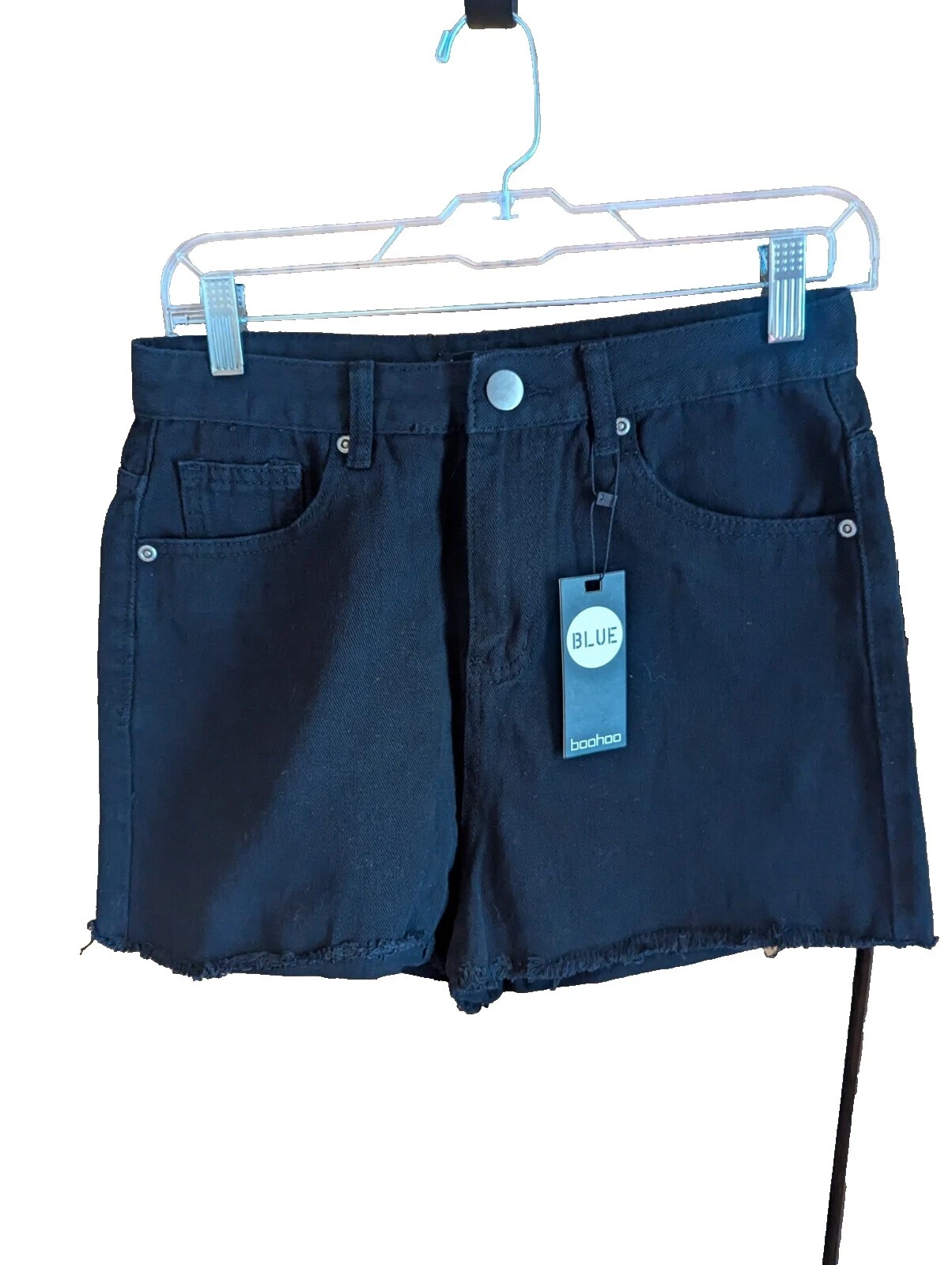 Boohoo Cotton Regular Size Shorts for Women