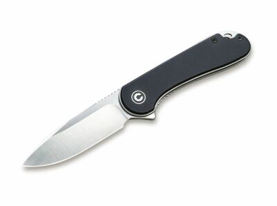 CIVIVI Elementum D2 Black G10  Taschenmesser Flipper Liner Lock Schwarz C907A