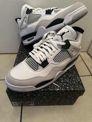 Size 14 - Jordan 4 Retro Mid Military Black (2022) 195869191836| eBay
