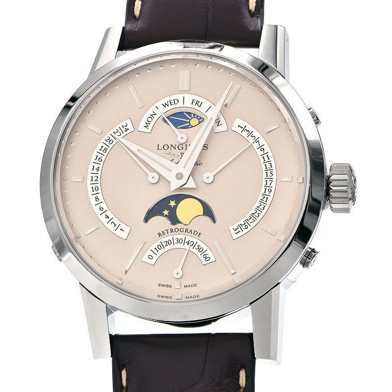 longines Longines 1832 L4.828.4.92.2 4 Retrograde Moon Phase longines Longines 1832 L4.828.4.92.2 4 Retrograde Moon Phase