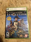 Sid Meier's Civilization Revolution (Xbox 360, 2008) Complete w/ Manual