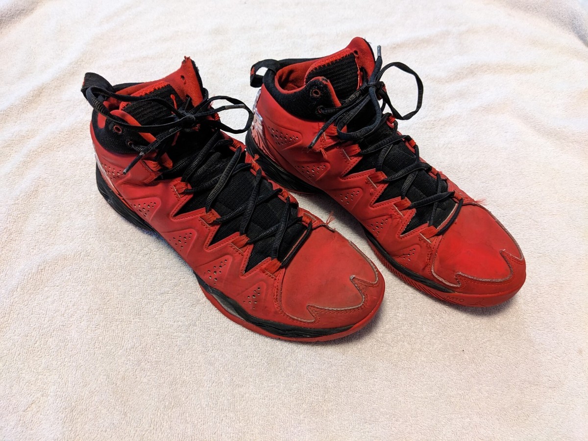 Nike Air Jordan Melo M10 Fire Red 629876-601 Size 10