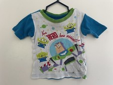 Disney Pixar Toy Story 4 Toddler Boys Buzz Lightyear 100 Cotton PJ Top Multi 2T