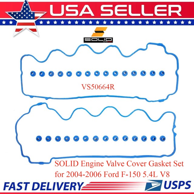 SOLID! Valve Cover Gasket Set for 20042006 Ford F150 5.4L V8 VS50664R eBay