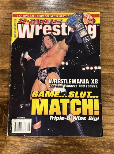 Inside Wrestling Magazine August 2002 Triple H