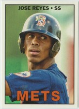 2023 Topps Pro Debut MiLB Legends #MILB-19 Jose Reyes - Binghamton Mets