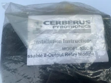 Cerberus Pyrotronics SRC-8 Addressable 8 Output Relay Module Brand New!