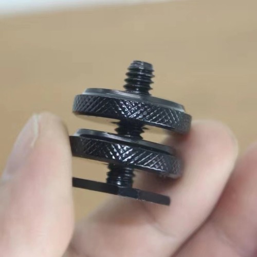 Supporto clip cellulare + adattatore a vite attacco treppiede per fotocamera reflex DSLR - Foto 8 di 11