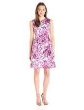 LARK RO WOMEN'S EARLY BLOSSOM FIT AND FLARE DRESS ASST SIZES NEW WITH TAGS