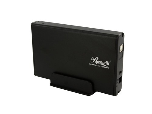 ROSEWILL 3.5" SATA to USB External Enclosure RX35-AT-SU BLK *NEW* - Picture 5 of 8