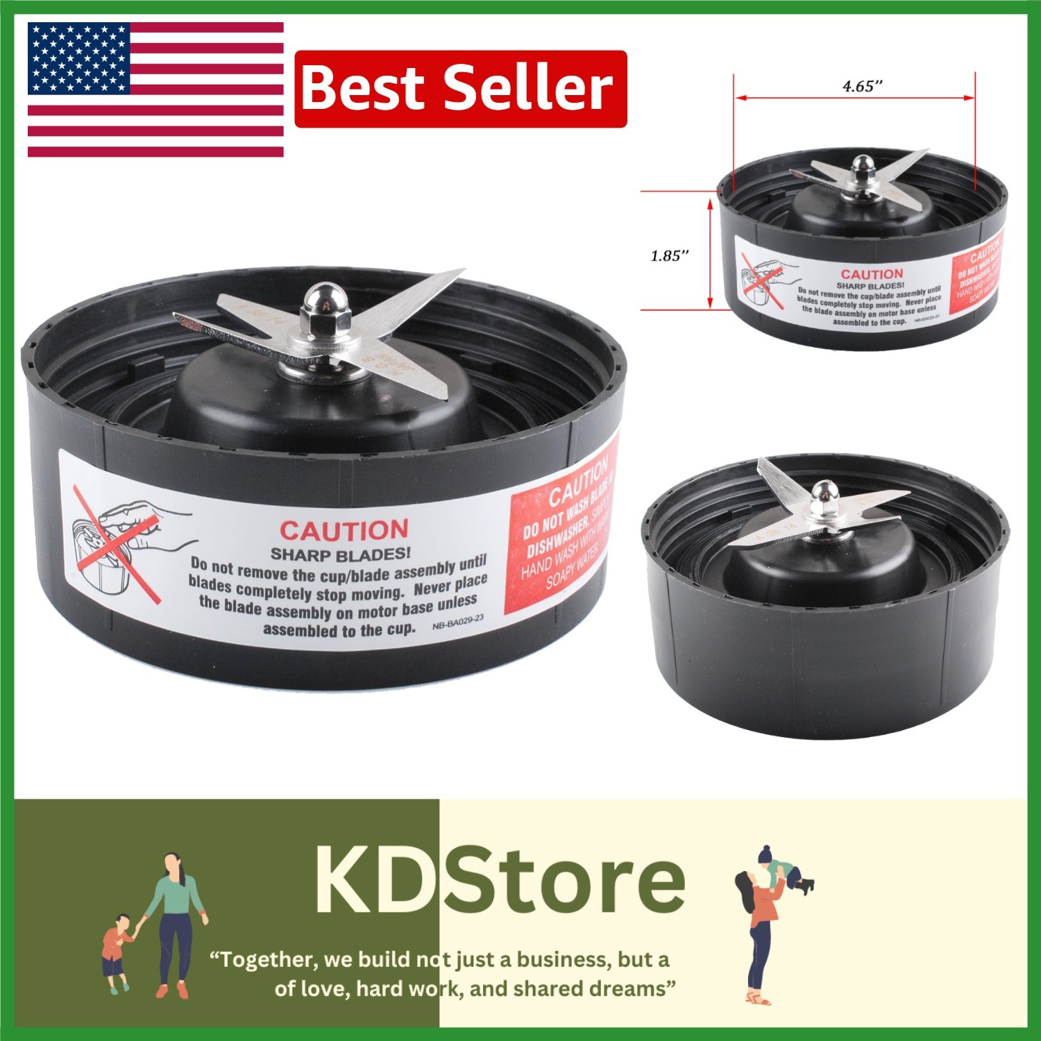High-Speed Blender Cross Blade Compatible with RX N17-1001 1700W Juicer Mixer