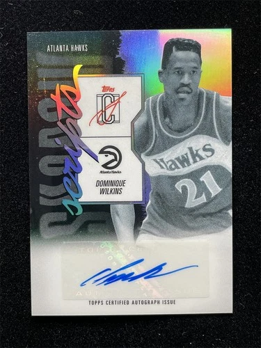 2025 Topps Signature Dominique Wilkins Base (RAW)