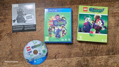 SONY PLAYSTATION 4 PS4 - LEGO DC SUPER VILLIANS #RG11 CIB LIMITED EDITION HÜLLE