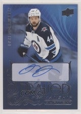 2021-22 Upper Deck Ovation Praised Penmanship Josh Morrissey #PP-JM Auto 7b5