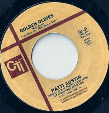 Patti Austin - Golden Oldies / We're In Love (7'', Single)