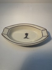 Original Early Rotterdamsche Rotterdam Lloyd Shipping Line Small Ashtray