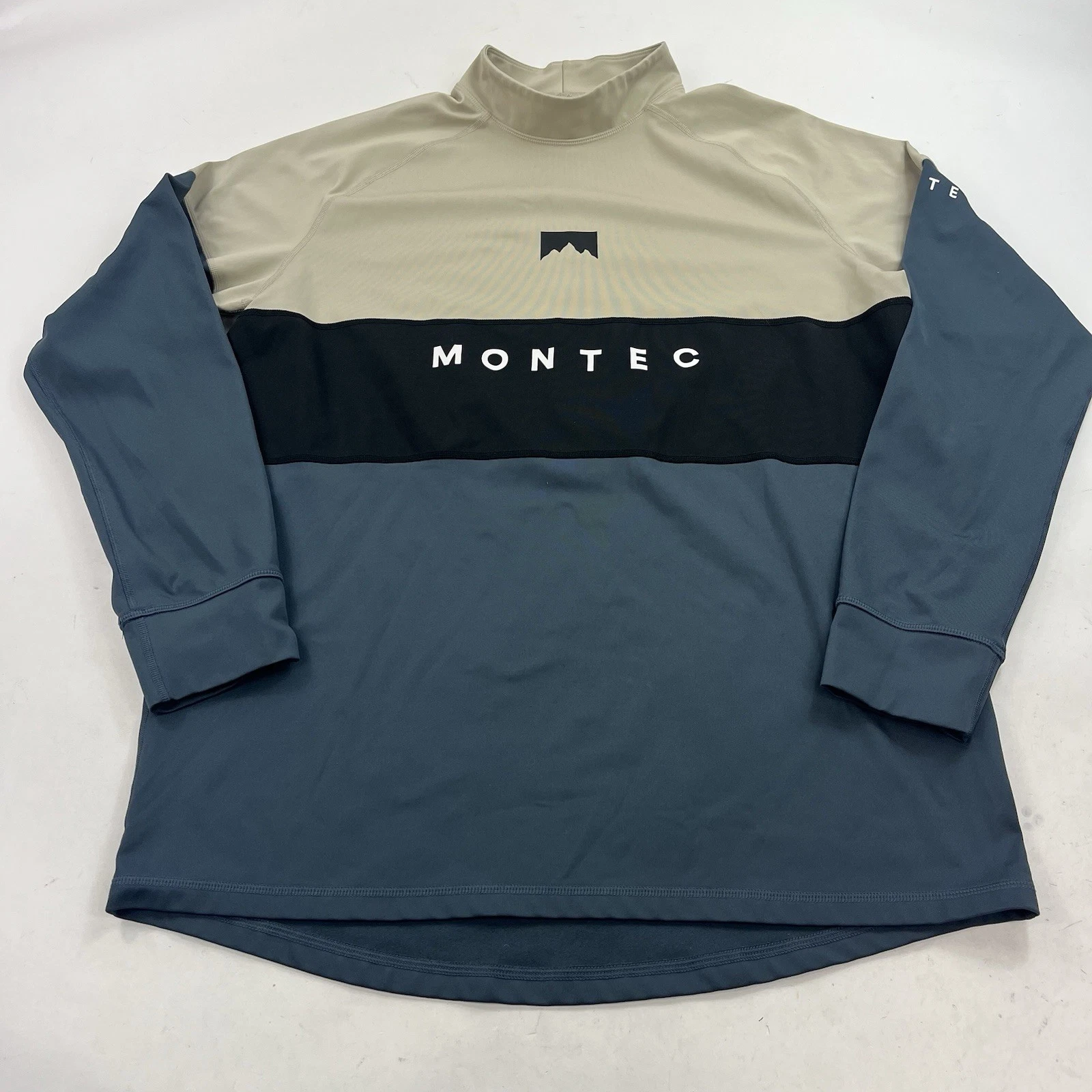 MONTEC Alpha Base Layer Top Long Sleeve Shirt Size Large Mock Neck
Opens in a new window or tab