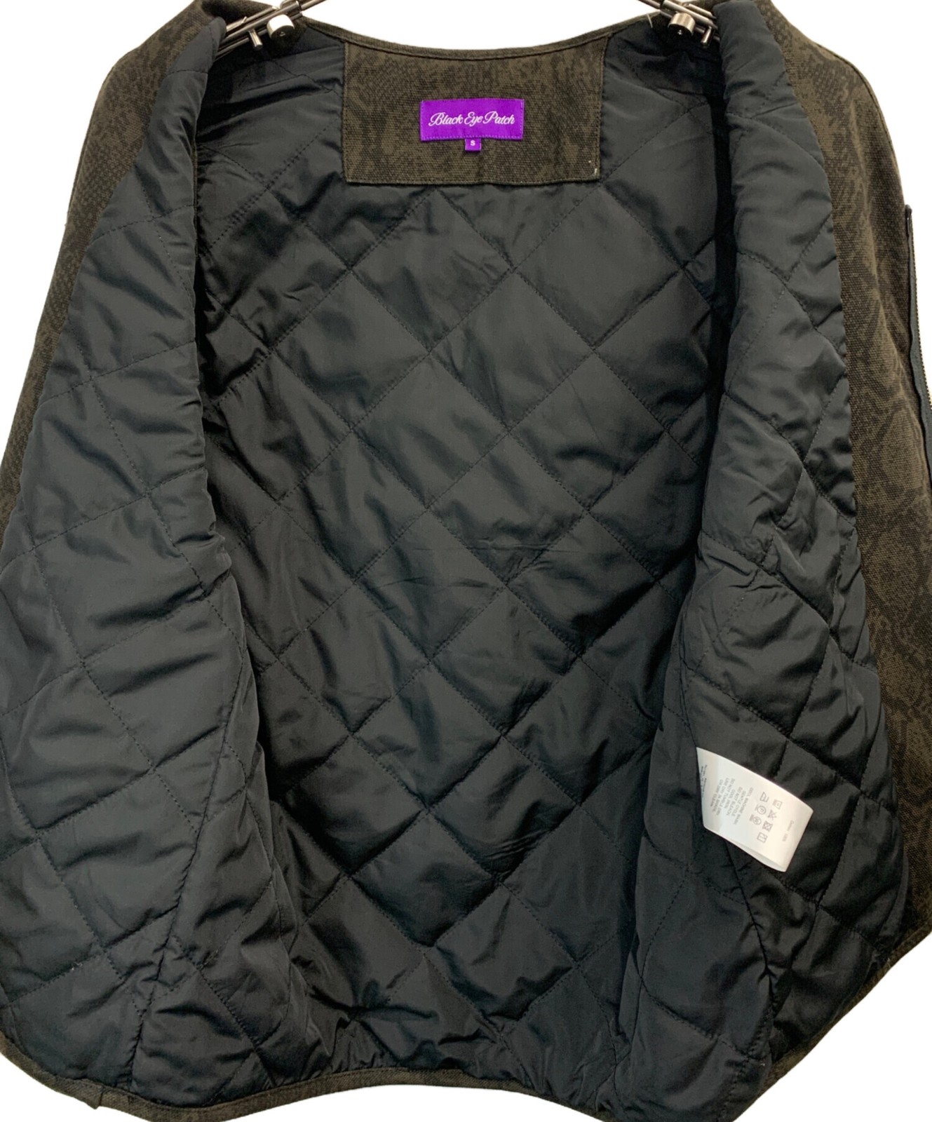 BlackEyePatch Python Patterned Duck Vest Size: S … - image 3