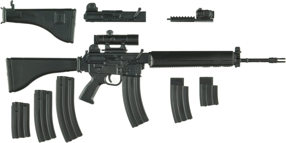 ARMALITE AR-18 AIR SOFT GUN 長期保管品 Little Armory LA087 AR18 Type Plastic Model Kit 323013 | eBay