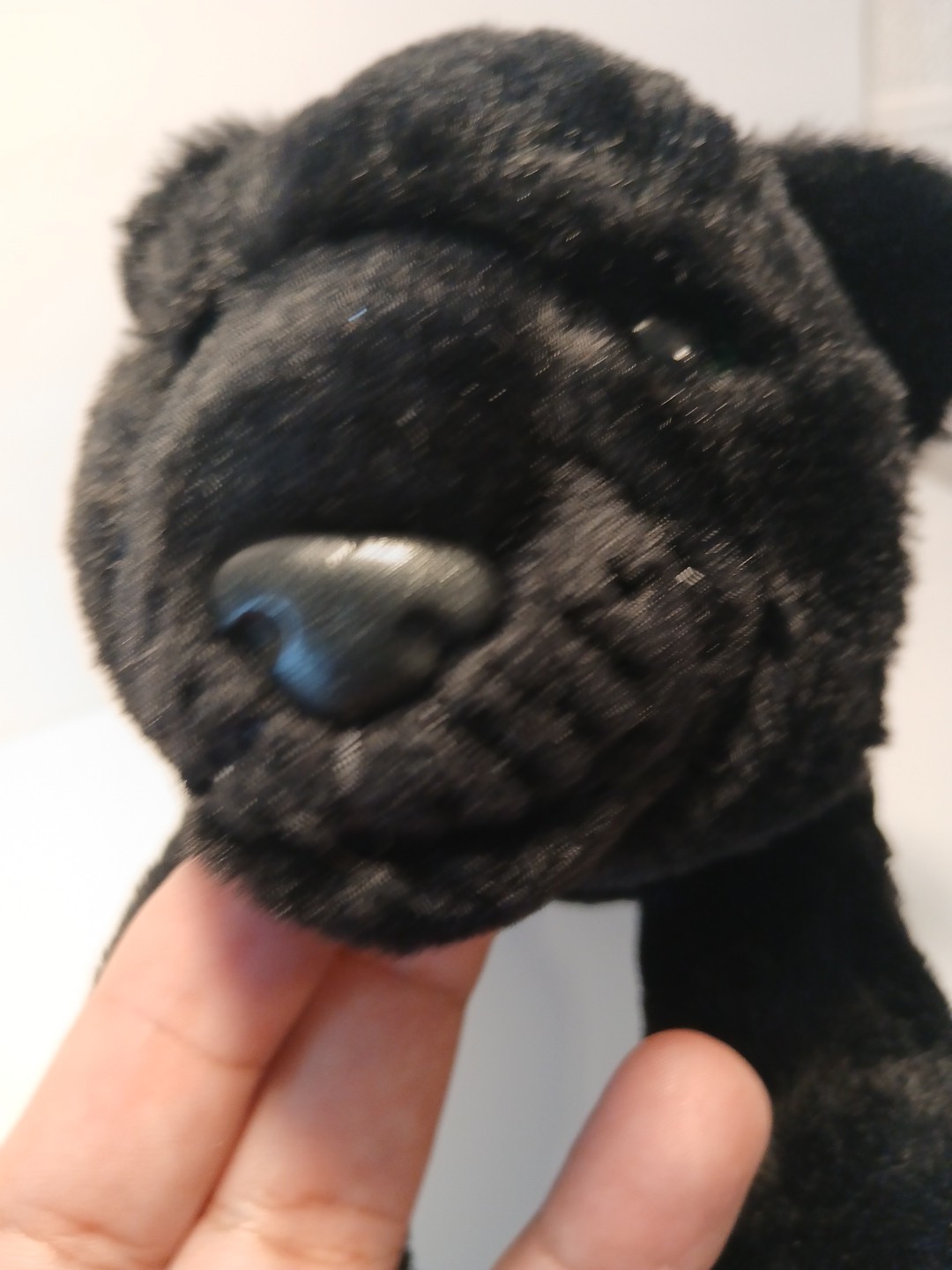FAO Schwarz Black Panther Realistic Soft Plush Stuffed Animal 2020 16" Cat NWTs thumbnail 11