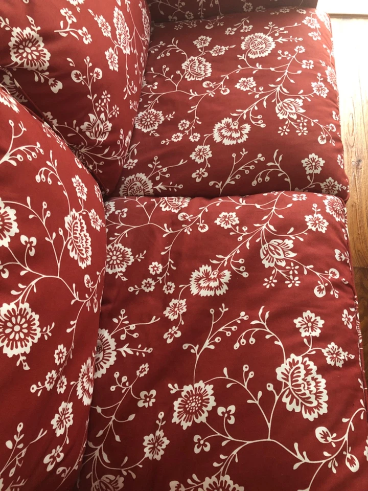 IKEA EKTORP Bezug - Rot/Weiß (704.723.41) - Bild 2 von 3