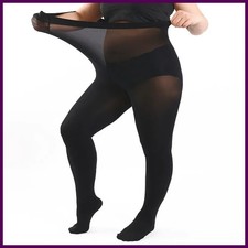 NEW 150kg Plus Size Women White Tights 120D Spring Autumn Warm Pantyhose
