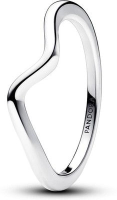 Pandora Polished Wave Ring 193095C00 Ladies Ring