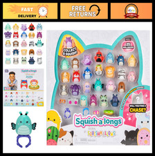 25 Pack Mini Squish Toys - Series 2 - 1” Squishies, Accessories, Collector's Gui