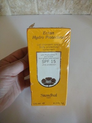 Vintage STENDHAL ECRAN HYDRO SUNSCREEN SPF 15 125ML SEALED RARE 