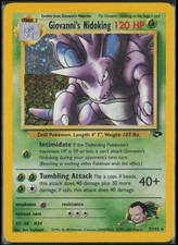 Gym Challenge #007/132 Giovanni's Nidoking NM-LP