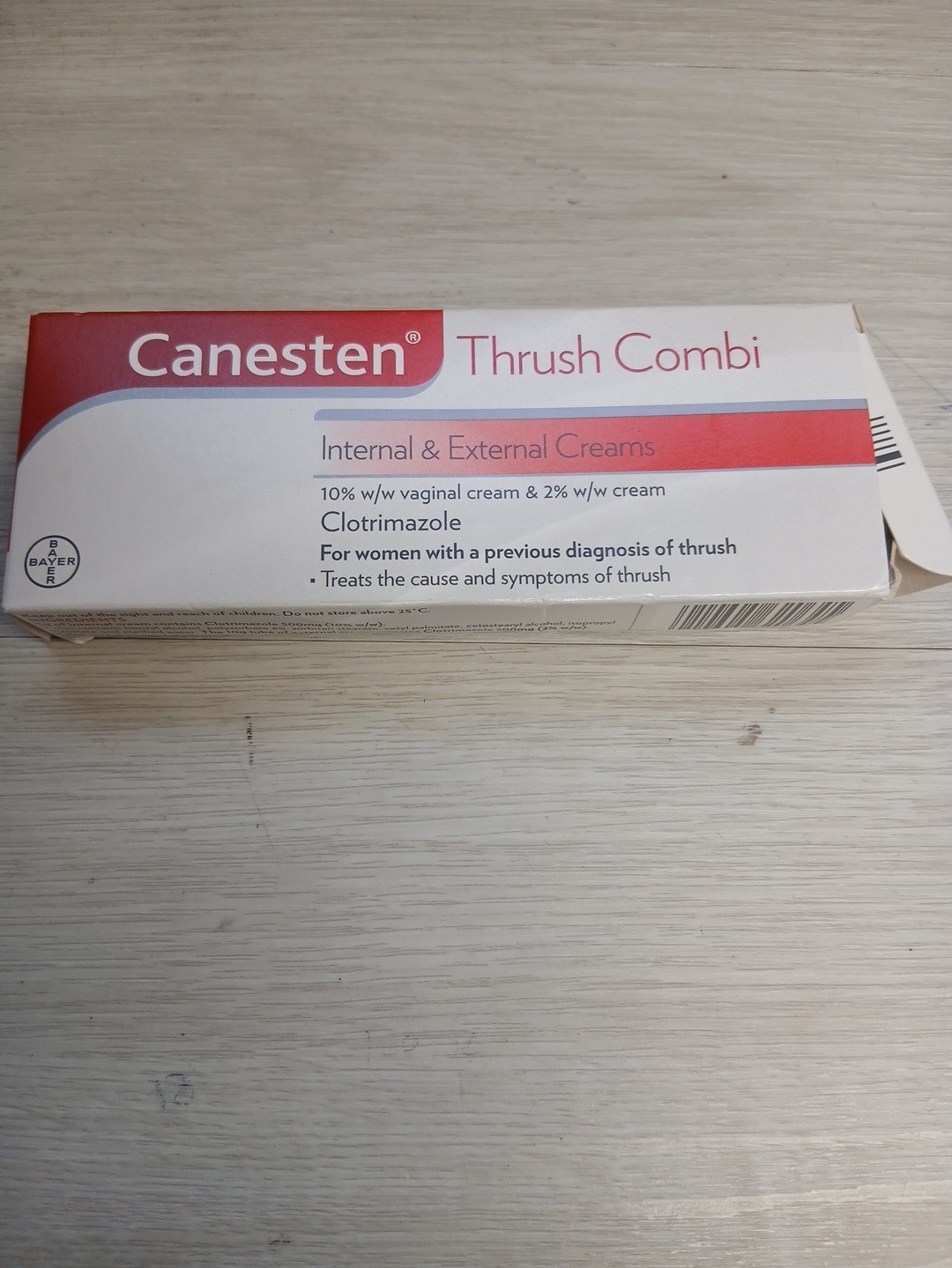 Canesten Thrush Combi Internal and External Treatment Cream - Image 4