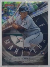 2016 Bowman's Best #13 Dae-Ho Lee Green Refractor #/99