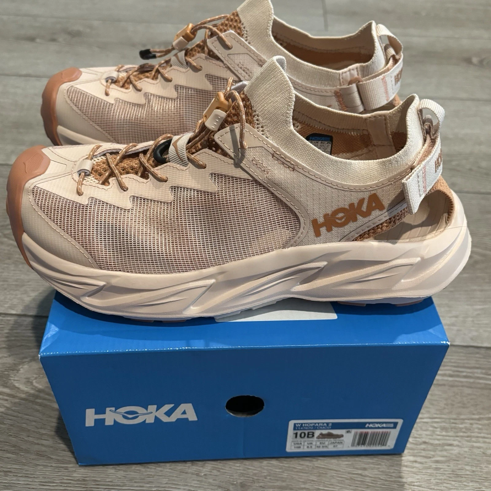 Hoka One One sandalo da donna Hopara 2 taglia US 10 B UK 8 5 CMCD 1147670 trail escursionismo
