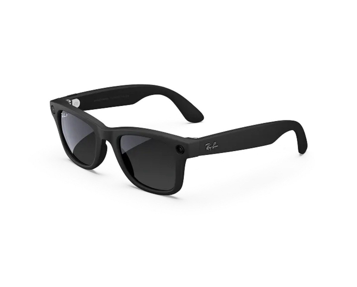 Meta Wayfarer Smart Glasses RW4006 - Matte Black w/ Polarized