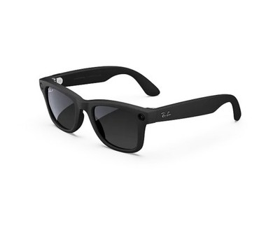 Meta Wayfarer Smart Glasses RW4006 - Matte Black w/ Polarized