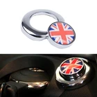 UK Flag Engine Push Start Stop Button Cover For BMW MINI Cooper One Countryman