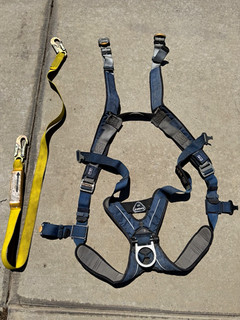 DBI SALA ExoFit XP i Safe Safety Harness Fall Protection Size MED