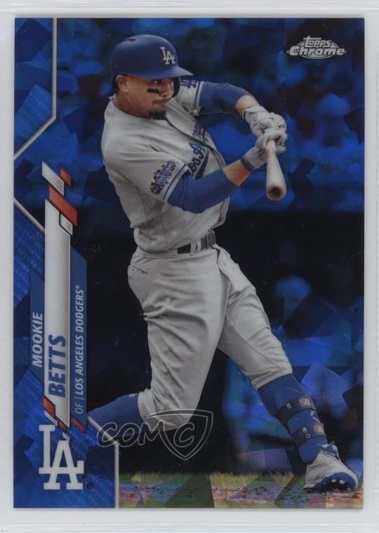2020 Topps Chrome Sapphire Edition Mookie Betts #420 11qz