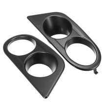 Stoßstange Nebelscheinwerfer Abdeckung Blende Schwarz Für BMW 3er E46 M3 01-06