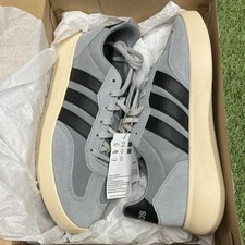 adidas Barreda Decode Men's Gray Black Suede Sneaker Size 9 JR3518