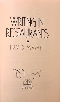 Writing in Restaurants - ACCEPTABLE
