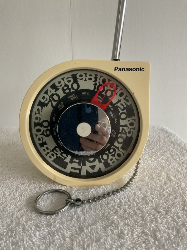 Panasonic Vintage  Rf-93 Rolling Tone AM/FM Transistor Radio READ DESCRIPTION!