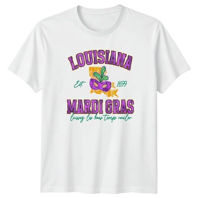 Louisiana Mardi Gras Laissez Les Bons T-Shirt State Pride Celebration