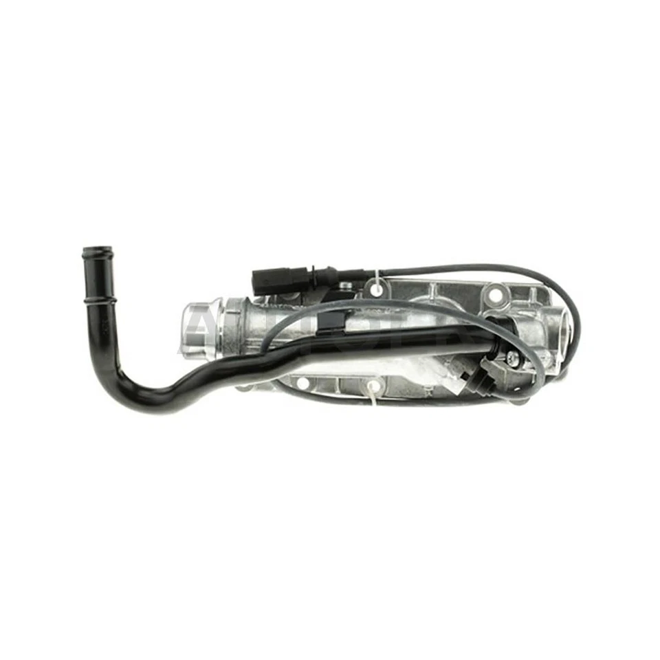 Carcasa termostato refrigerante motor moto se adapta a Volkswagen Phaeton 2004 2005 2006 Foto 3 de 4