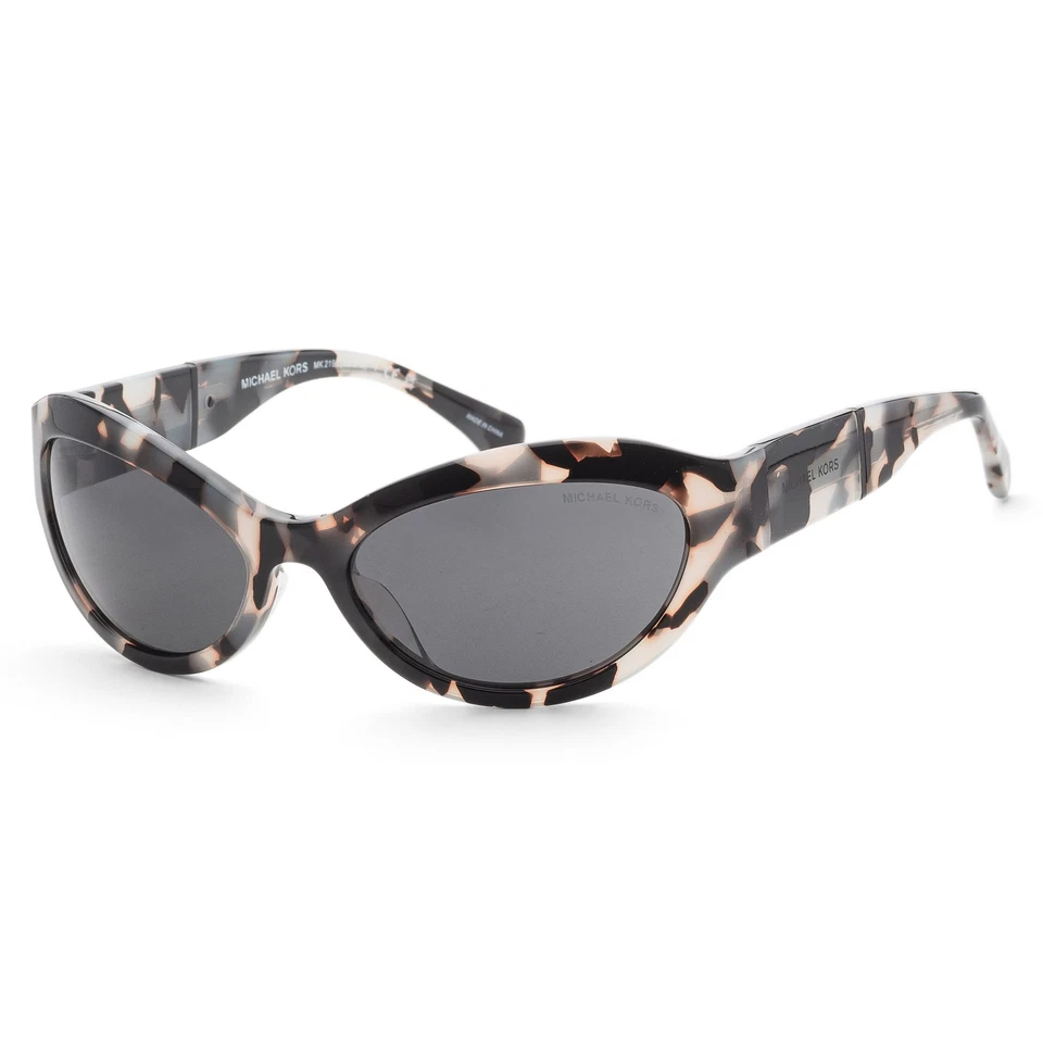 Gafas de sol Michael Kors para mujer 59 mm blanco y negro tortuga MK2198-394587-59