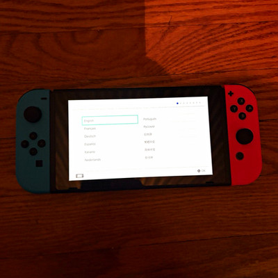 Nintendo Switch HAC-001 720p Neon Blue/Red Joy-Con + Dock