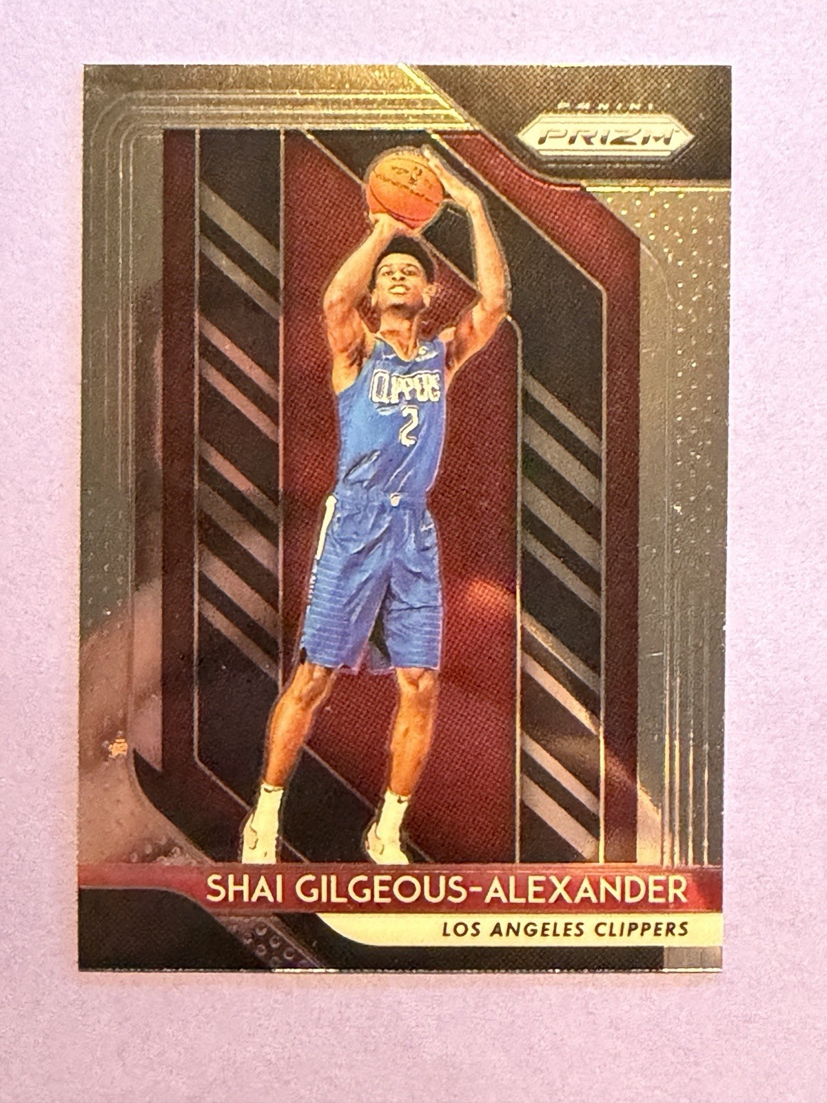 2018-19 Panini Prizm Shai Gilgeous-Alexander Rookie RC #184 OKC Thunder